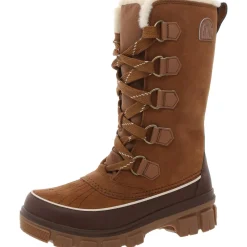 Lace-Up Leather Winter & Snow Boots