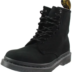 Lace-Up Nubuck Ankle Boots