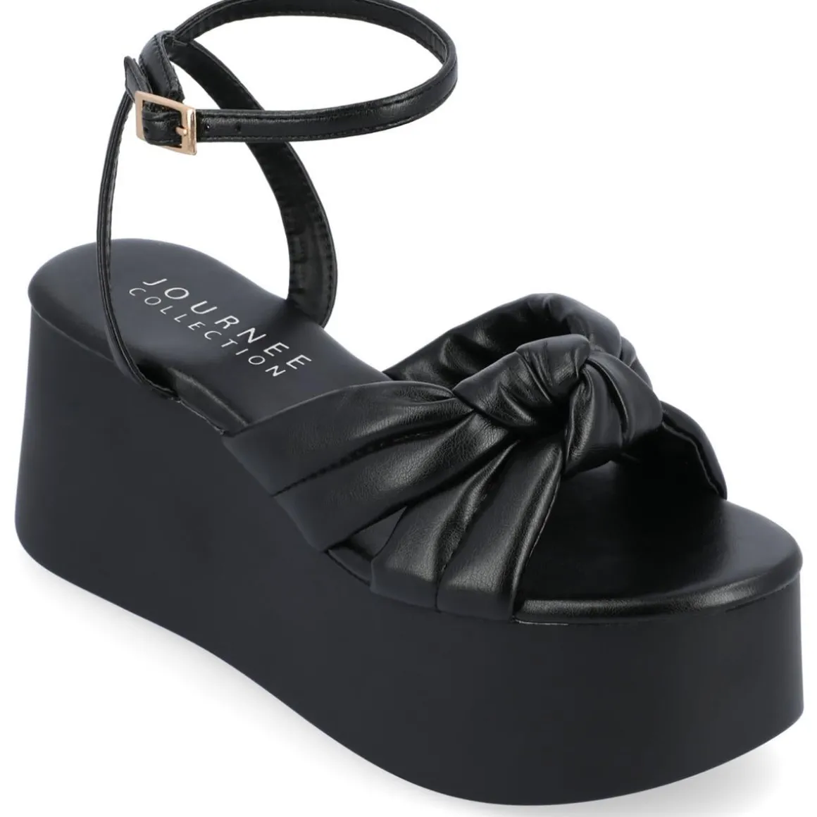 Lailee Faux Leather Platform Sandals