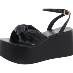 Lailee Faux Leather Platform Sandals