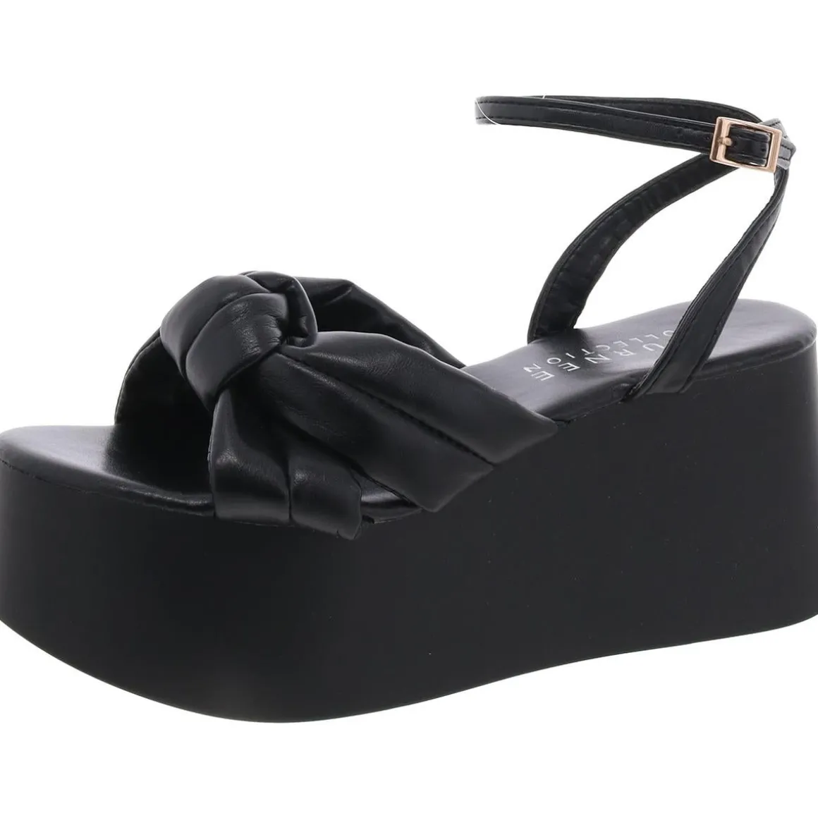 Lailee Faux Leather Platform Sandals