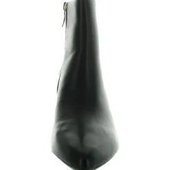 Laina Zipper Leather Booties