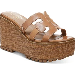 Laine Logo Slide Platform Sandals