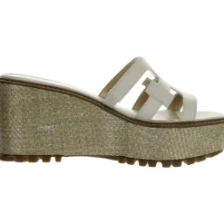 Laine Logo Slide Platform Sandals