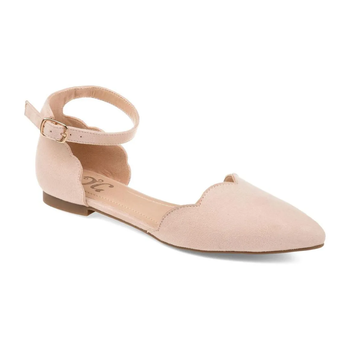 Lana Faux Suede D'Orsay Ankle Strap