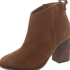 Lance Leather Block Heel Ankle Boots