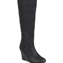 Langly Faux Leather Tall Mid-Calf Boots