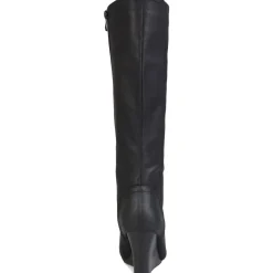 Langly Heels Faux Leather Knee-High Boots