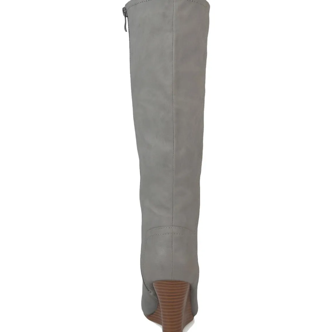 Langly Heels Faux Leather Knee-High Boots