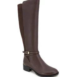 LANICA Zipper Leather Knee-High Boots