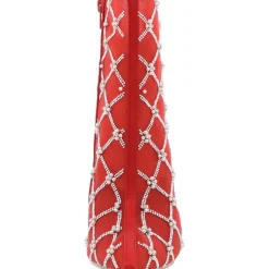 Larkk Embellished Mesh Booties