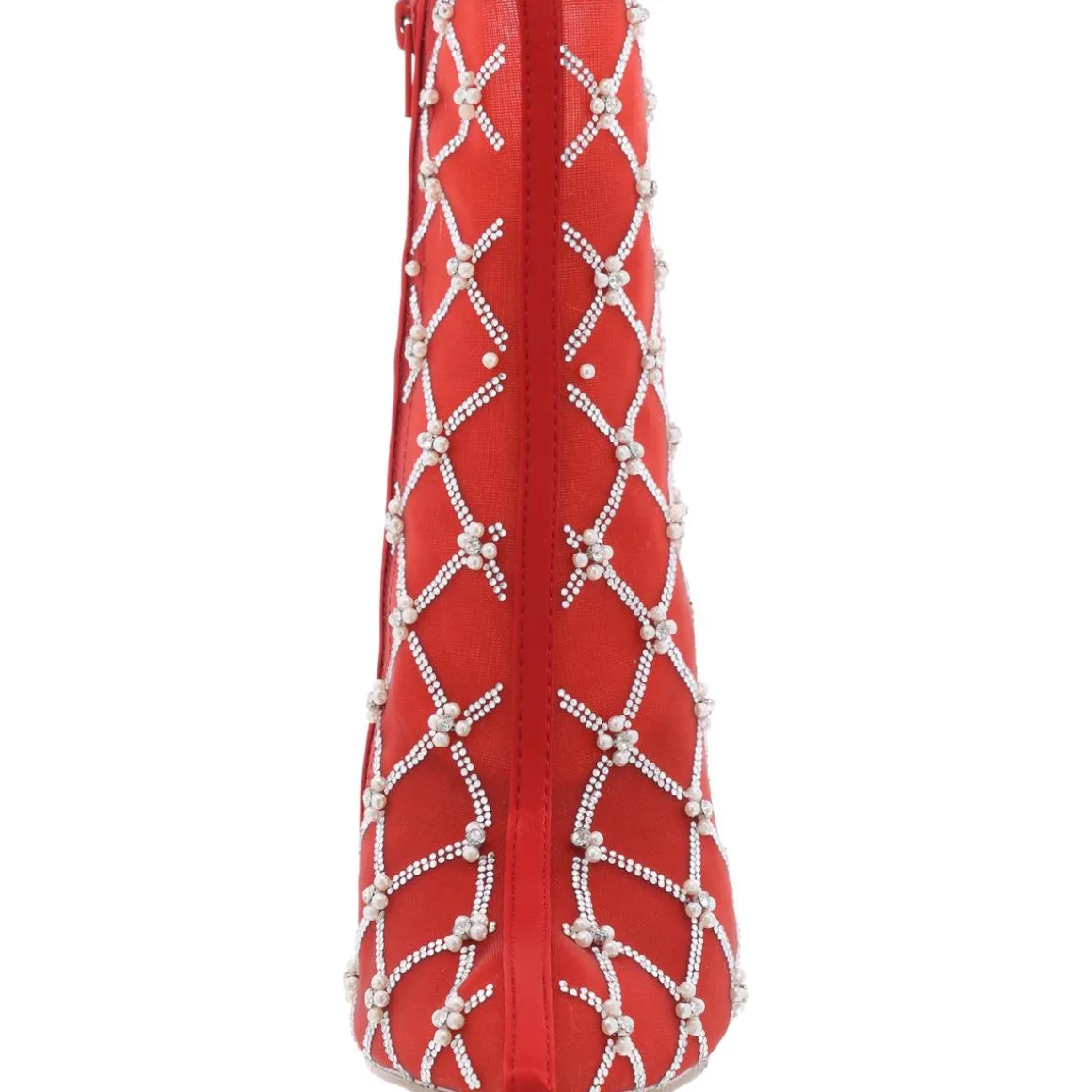 Larkk Embellished Mesh Booties