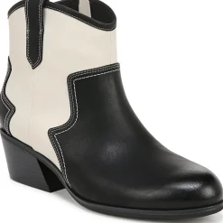 Lasso Faux Leather Block Heel Cowboy, Western Boots