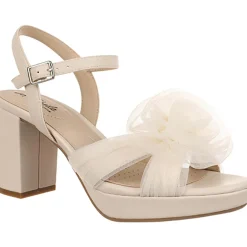 Last Dance 3 Embellished Faux Leather Block Heel