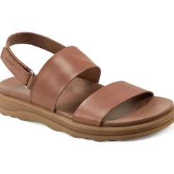 Leah Casual Leather Strappy Sandals