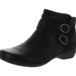 Leather Ankle Booties