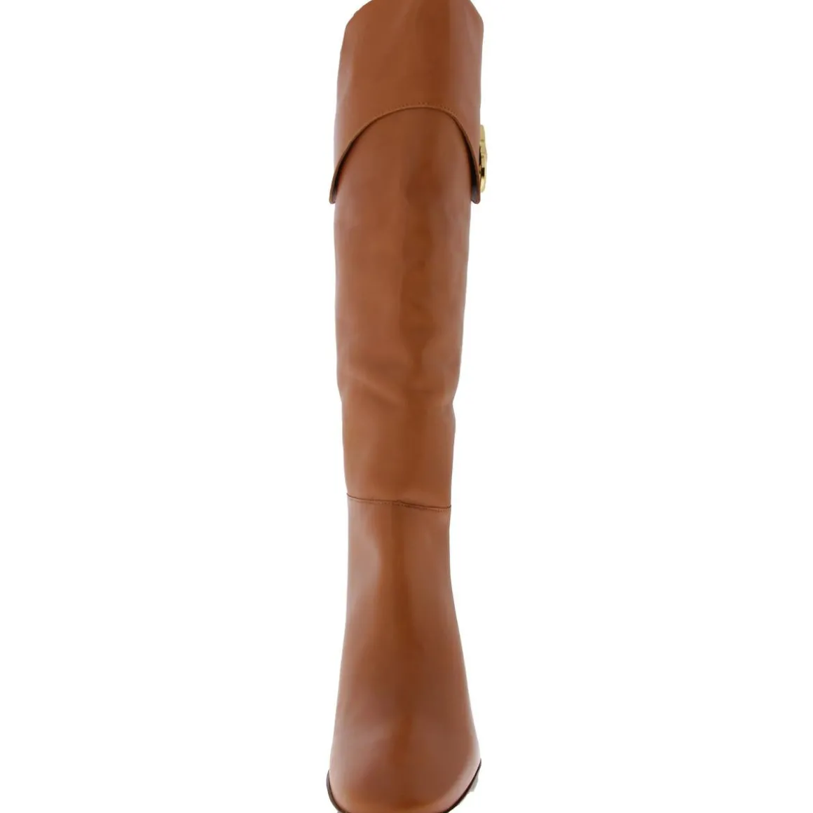 Leather Embellished Over-The-Knee Boots