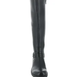 Leather Riding Knee-High Boots