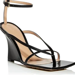 Leather Thon Wedge Sandals