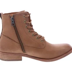 Leather Zipper Ankle Boots