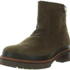 Leighton H2O Zipper Nubuck Ankle Boots