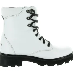 Lennox Lace STKD Leather Booties Ankle Boots