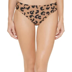 Leopard Bikini Swim Bottom Separates