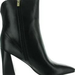 Lex Zipper Leather Mid-Calf Boots