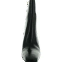 Lex Zipper Leather Mid-Calf Boots