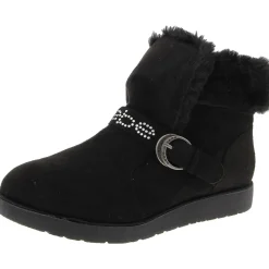 Leyna Embellished Faux Fur Shearling Boots