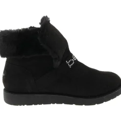 Leyna Embellished Faux Fur Shearling Boots