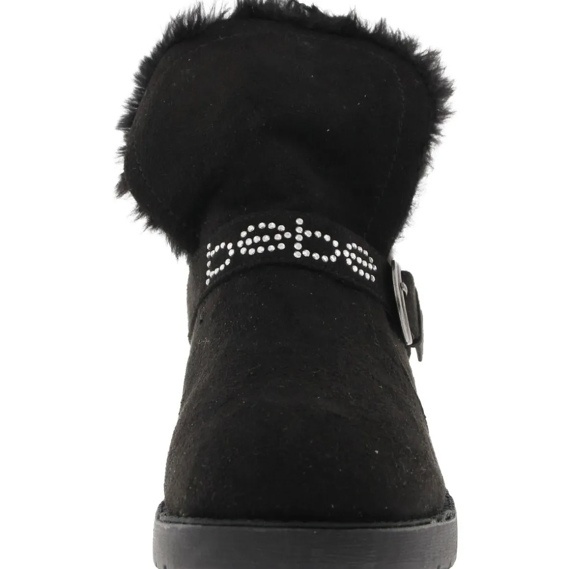 Leyna Embellished Faux Fur Shearling Boots