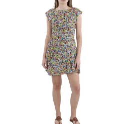 Leyna Ruched Mini Dress