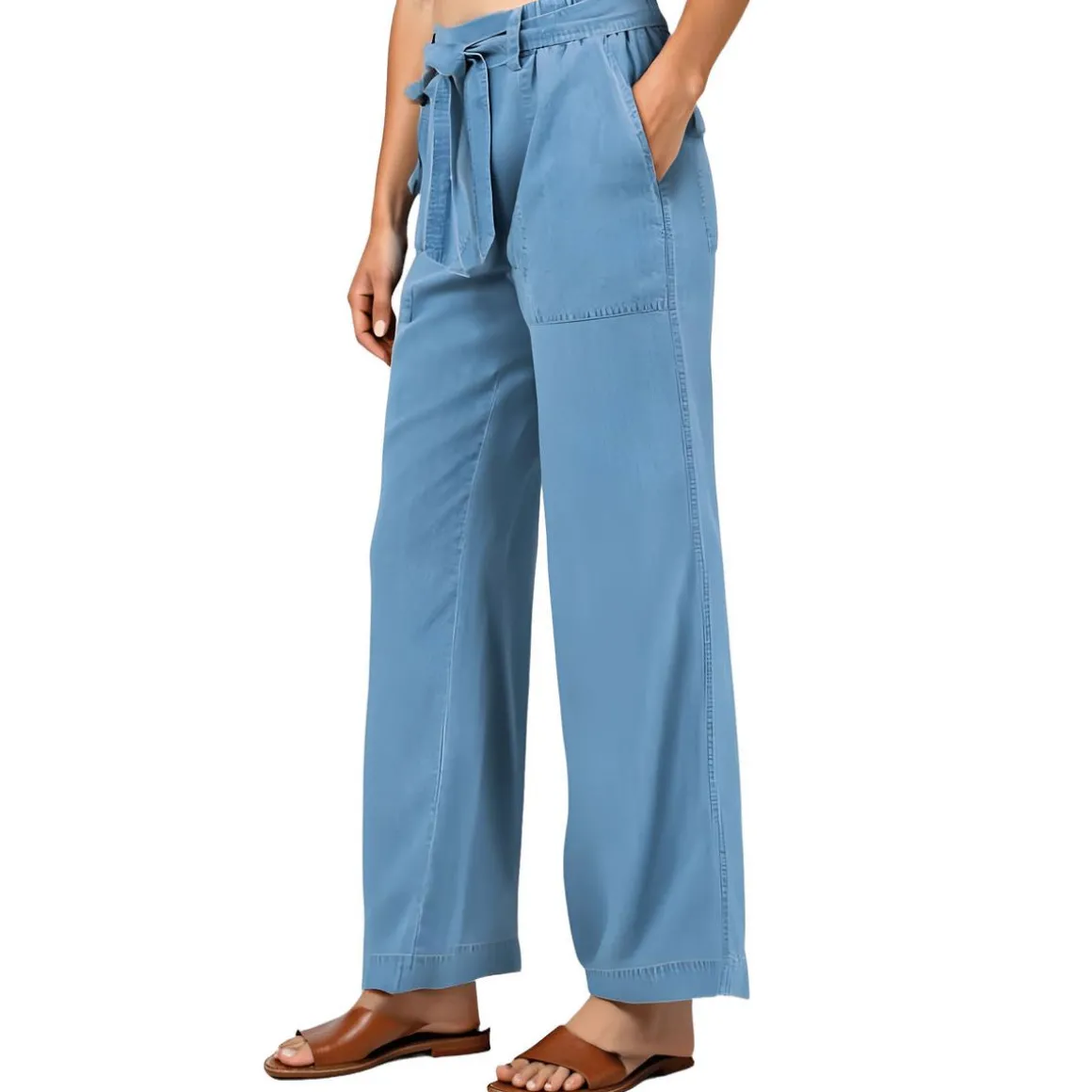 Lightweight Wide Leg Pants