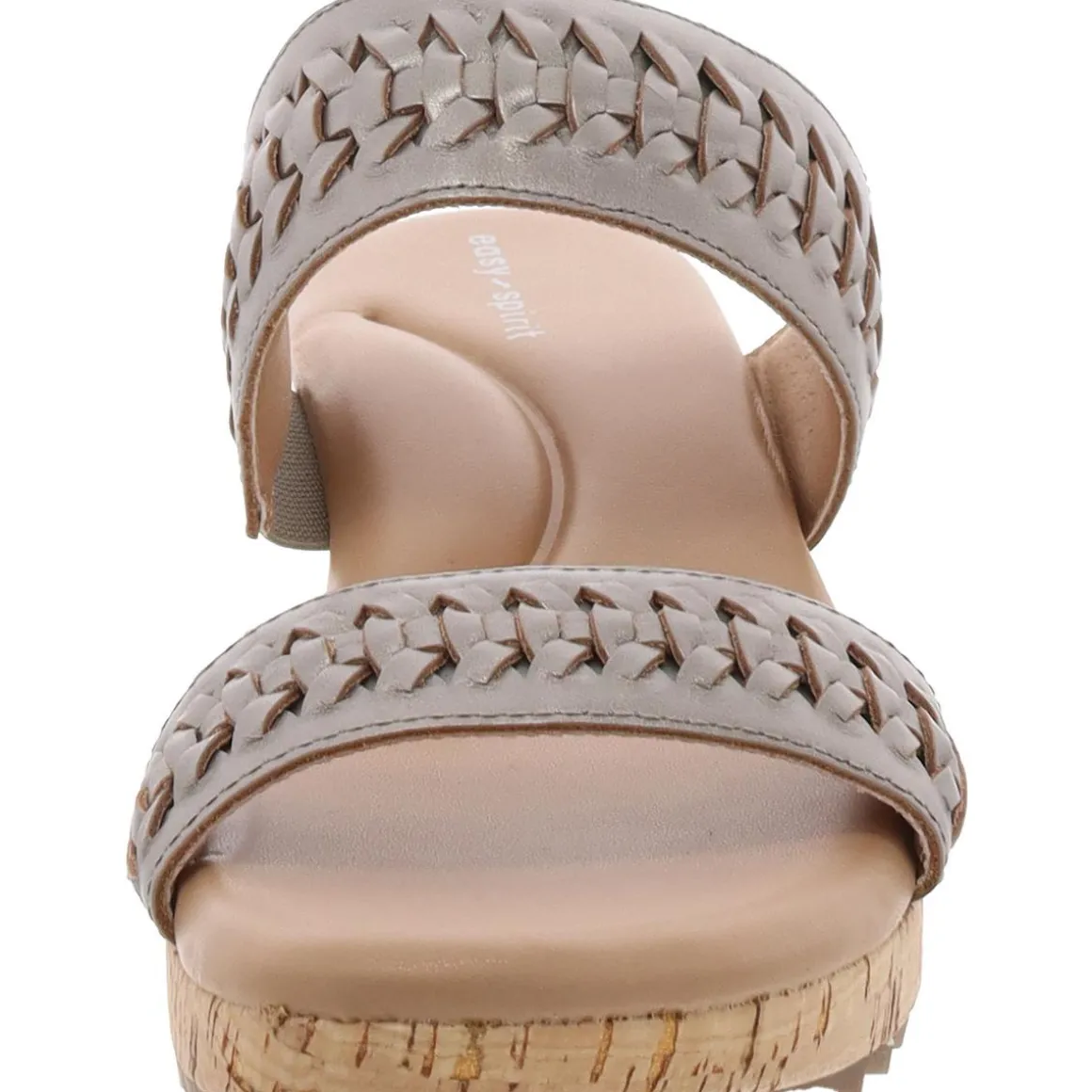 Lillia Cork Open Toe Slide Sandals