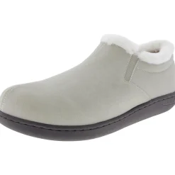 Lined Suede Bootie Slippers