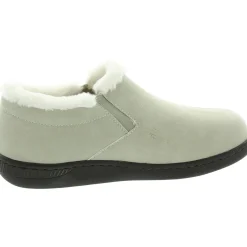 Lined Suede Bootie Slippers