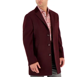 Lined Wool Overcoat