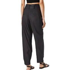 Linen Belted Trouser Pants