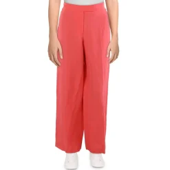 Linen High Rise Wide Leg Pants