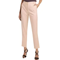 Linen Ultra High Rise Straight Leg Pants
