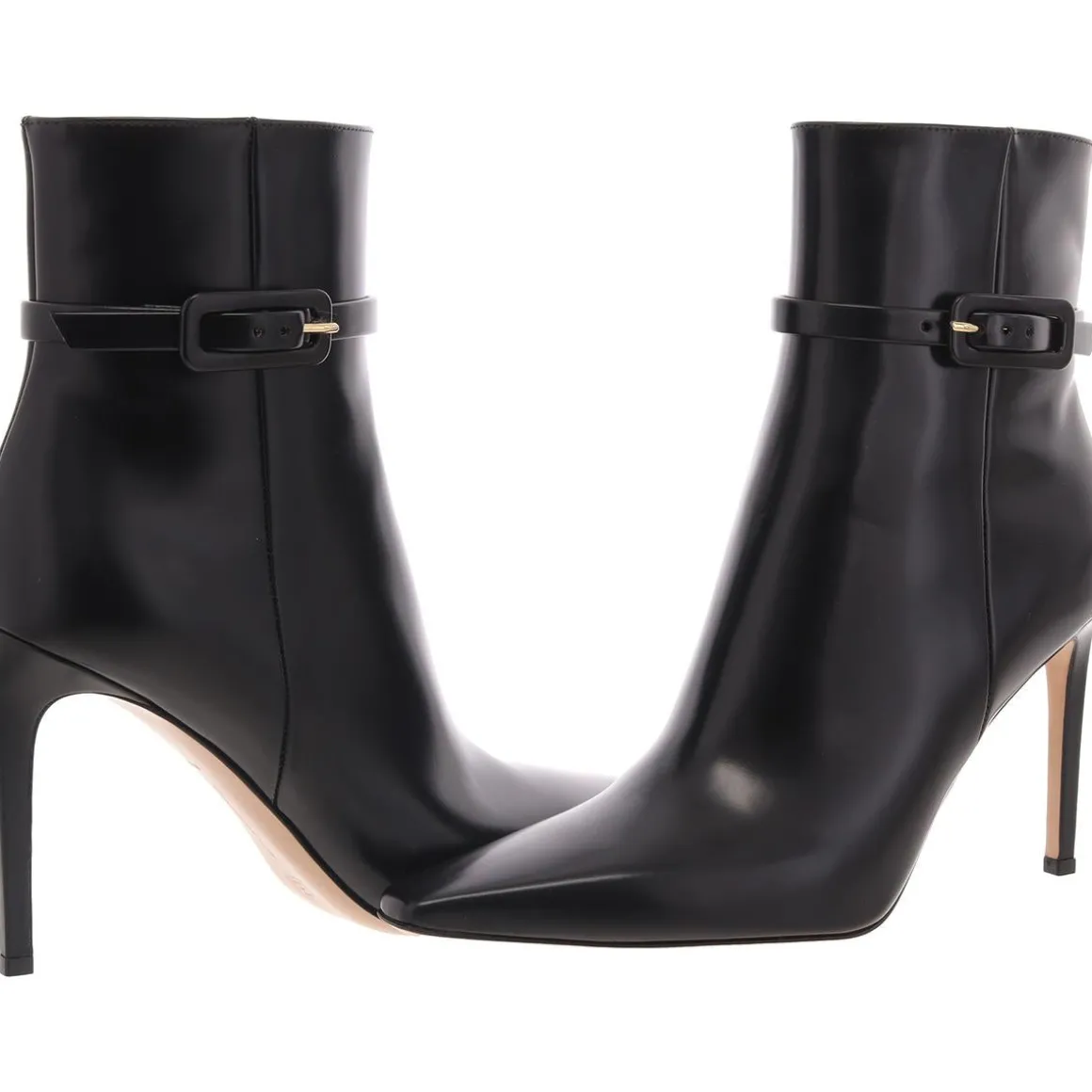 Linsay 95 Zipper Leather Shooties