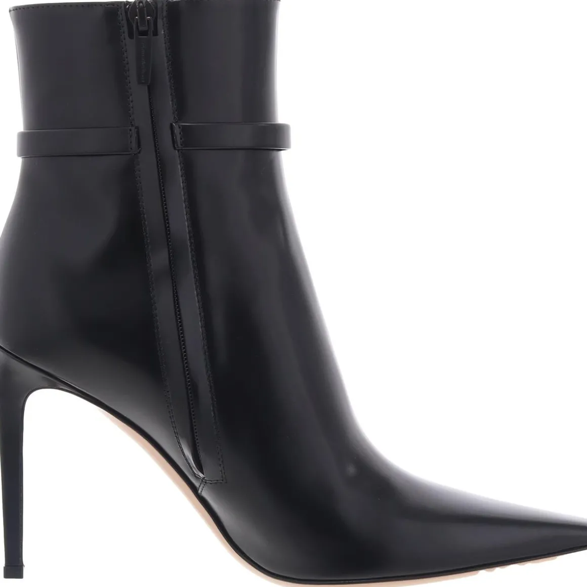 Linsay 95 Zipper Leather Shooties