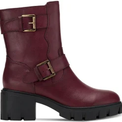 Lionell Faux Leather Motorcycle Boots