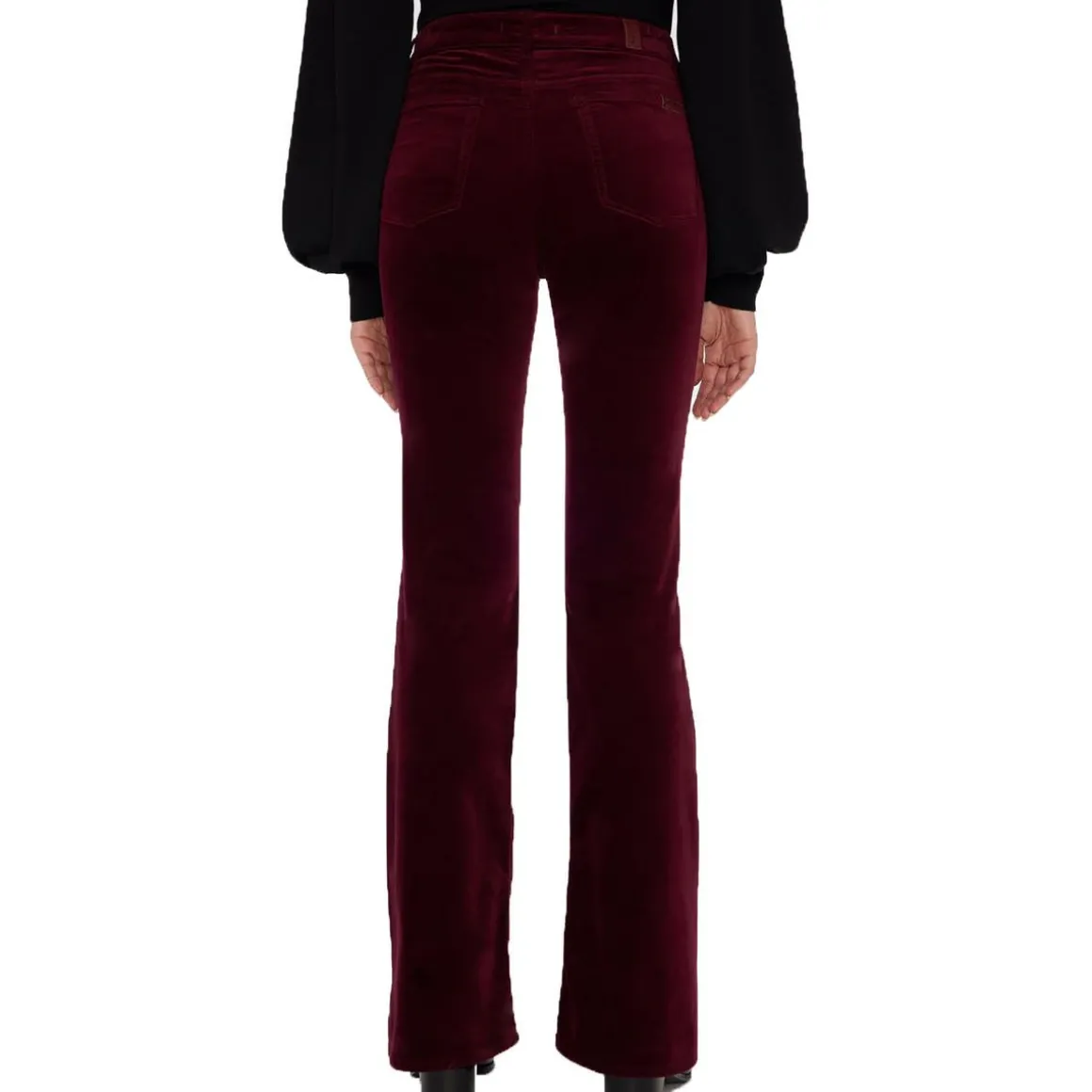 Lisha Velvet Bootcut Pants