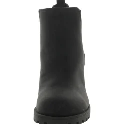 Lita Faux Leather Ankle Chelsea Boots