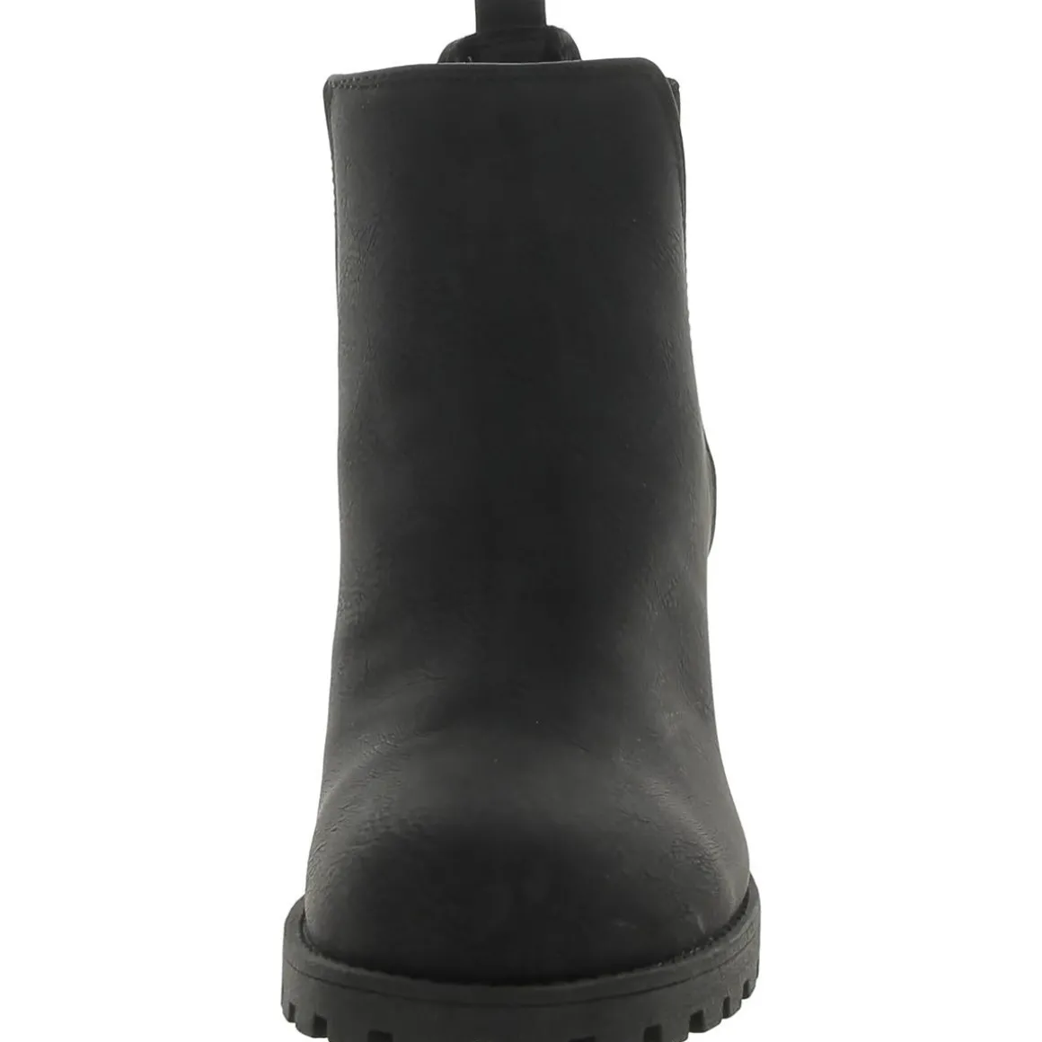 Lita Faux Leather Ankle Chelsea Boots