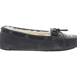 Lodge Trapper Suede Slip On Moccasins