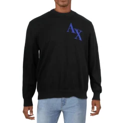 Logo Cotton Pullover Sweater