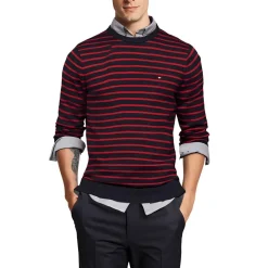 Logo Cotton Pullover Sweater